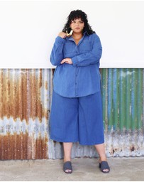 Hope & Harvest - Wide Leg Cropped Chelsea Pants