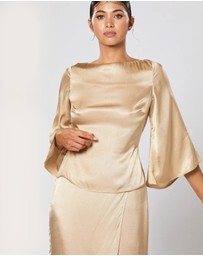 Winona - Cinta Dress Gold