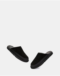 EVERAU - Australian Shepherd Ugg Frozark Slipper Cow Suede Upper House Shoes