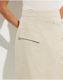 Calli - Tara Midi Twill Skirt