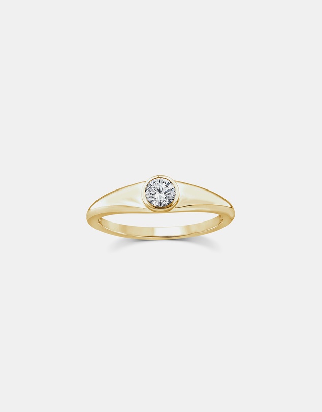 Zoe Olivia - 9K Gold Lab Grown Diamond Ring