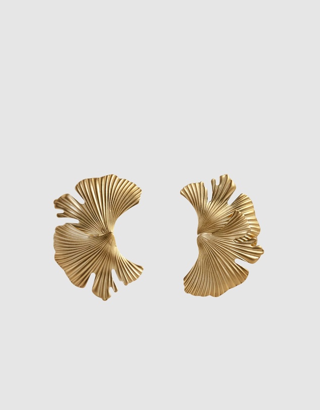 Stephanie Browne - Gingko Earrings