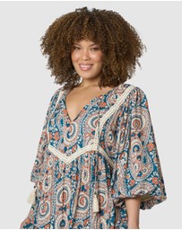 The Poetic Gypsy - Aqua Breeze Maxi Dress