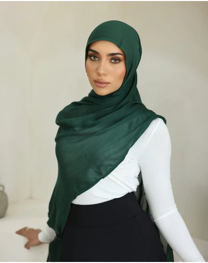 Mod Squad - Double Stitch Hijab- Emerald