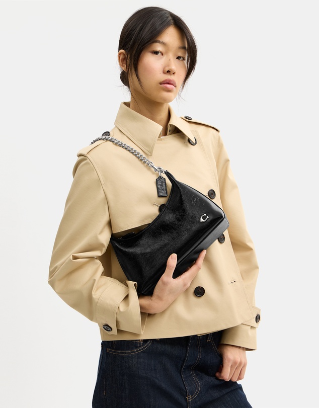 Coach - Glazed Leather Juliet Shoulder Bag 25