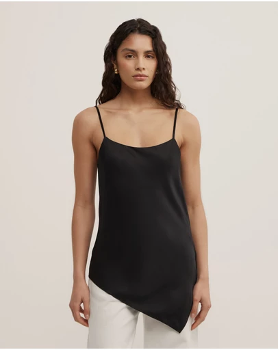 Witchery - Scarf Hem Longline Tank