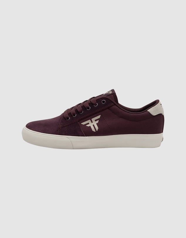 Fallen Footwear - Fallen Footwear Bomber Suede/Cotton Men Shoes Wine/Bone