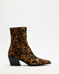 & Other Stories - Sleek Leather Cowboy Boots