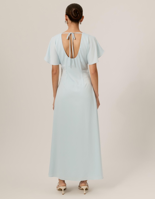 Tussah - Genevieve Satin Midi Dress