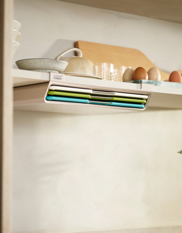 Joseph Joseph - Folio™ Slim Large 3-piece Under-Shelf Chopping Board Set