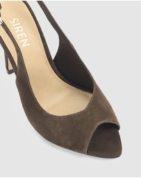 Siren - Zola Peep Toe Heels