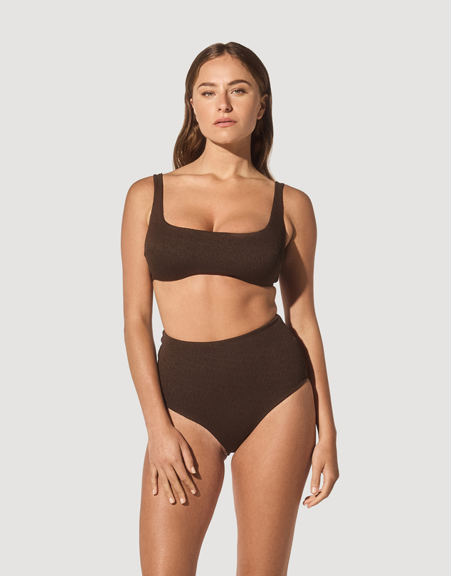 Form and Fold - The Crop Underwire D-G Top
