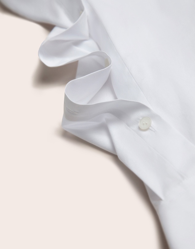 IDA+S - Matilda Oversized Stretch Cotton Blouse