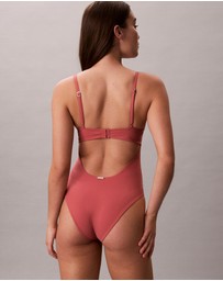 Calvin Klein - CK Tailored Cut Out Swimsuit