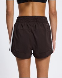 adidas Performance - Pacer Workout Woven High Rise 3 Inch Shorts