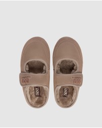EVERAU - Australian Shepherd Ugg Velly Cow Suede Upper House Shoes