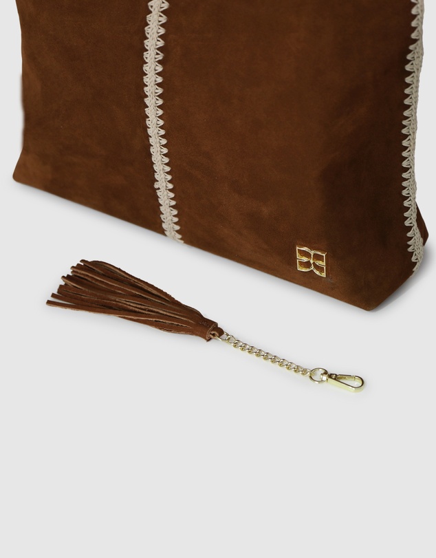 Belle & Bloom - Back To Friends Suede Shopper