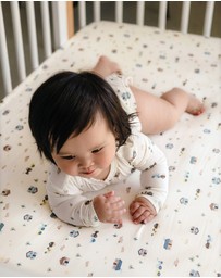 Kynd Baby - Fitted Cot Sheet in Pasture