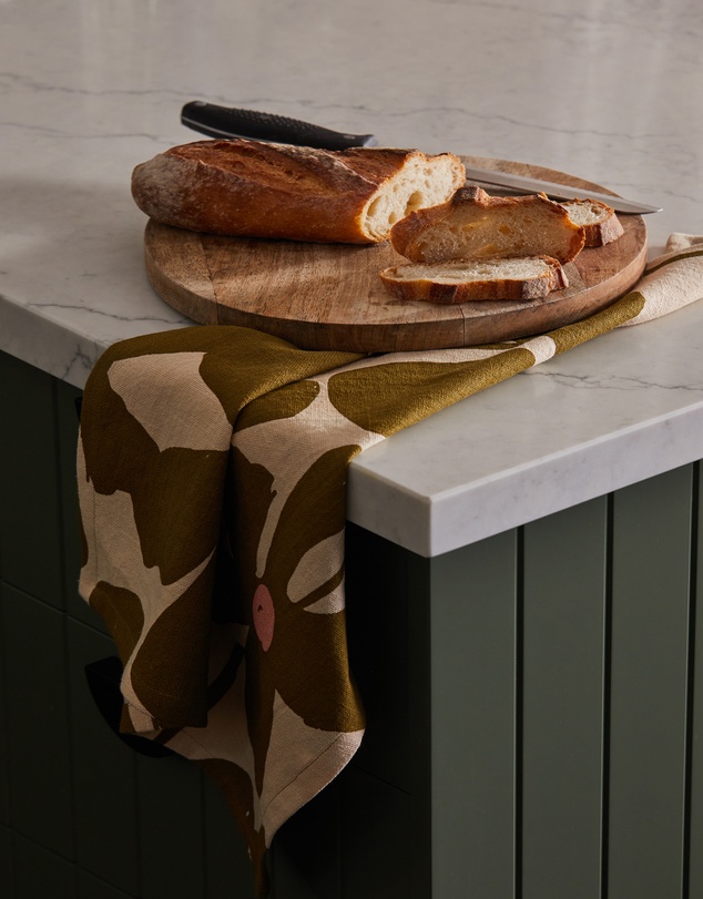 Mosey Me - Olive Poppy Napkin Set