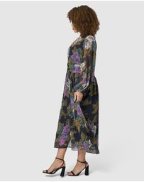 Pink Dusk by Curve Project - Higher Love Midi Dress