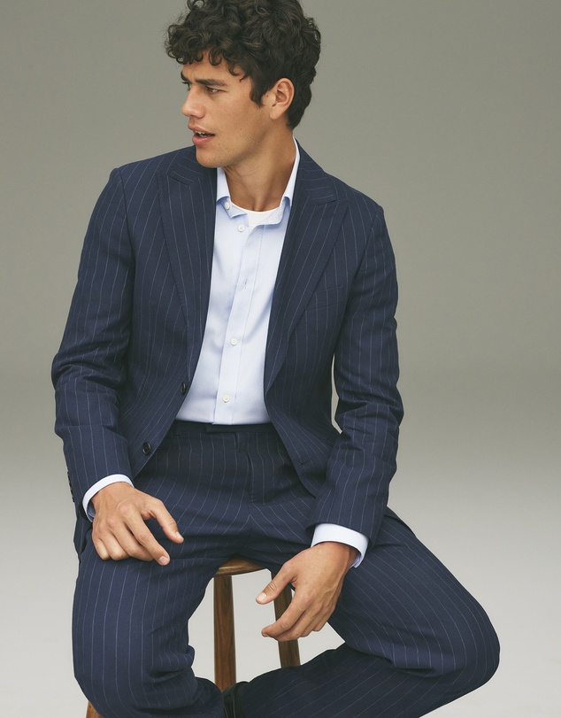Country Road - Regular Fit Pinstripe Tailored Pant