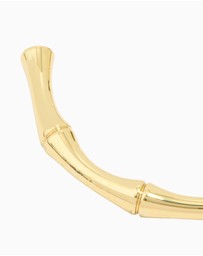 Lovisa - Gold Plated Bamboo Textured Wrist Cuff