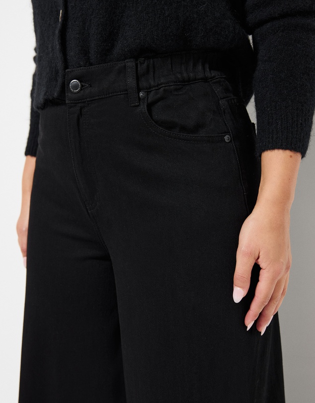 Commonry - Elasticated Wide Leg Jean
