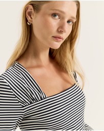 Review - Maloney Stripe Top