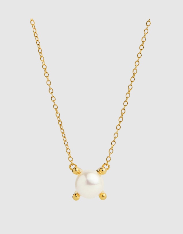 Najo - Moana Yellow Gold Pearl Necklace