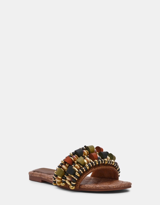 Steve Madden - Marika-B brown raffia