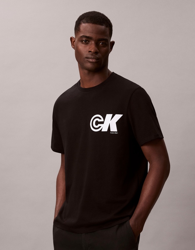 Calvin Klein Jeans - Sport Monogram Logo Graphic Classic T-Shirt