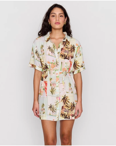 MINKPINK - Dolce Mini Shirt Dress