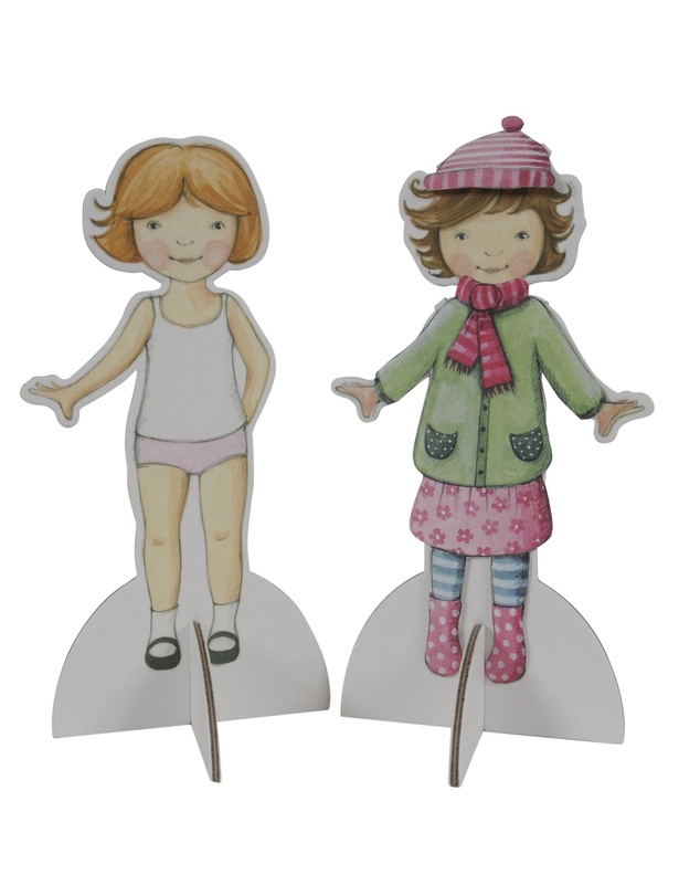 Tiger Tribe - Paper Dolls Kit Vintage