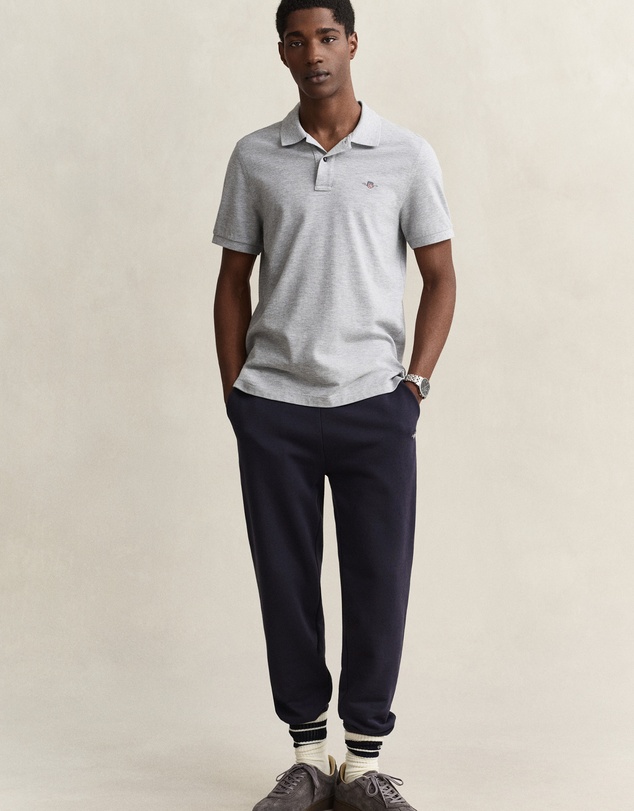 Gant - Regular Fit Shield Piqué Polo Shirt