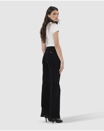 Rolla's - Eastcoast Flare Jean - Black Cord