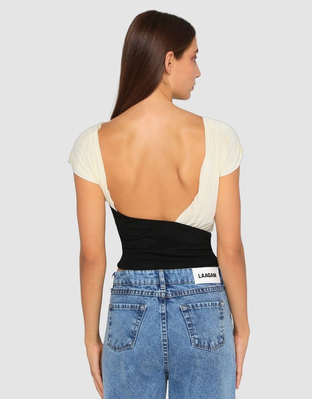 Laagam - Gemini Draped Top