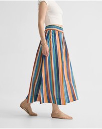 Oxford - Bronte Striped Skirt