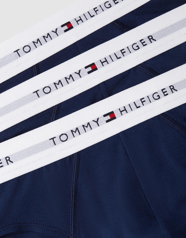 Tommy Hilfiger - 3-Pack Signature Logo Contrast Waistband Briefs