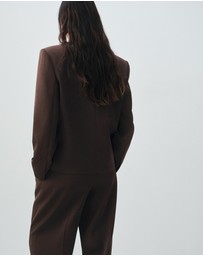 M.N.G - Double-Breasted Suit Jacket