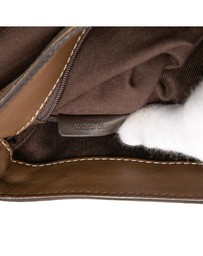 Pre-Loved by Azura Reborn - Pre-Loved 160th Anniversary Suede Trimmed Canvas Flap Shoulder Bag
