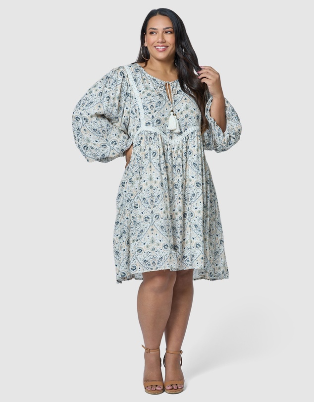 The Poetic Gypsy - Sea Breeze Mini Dress