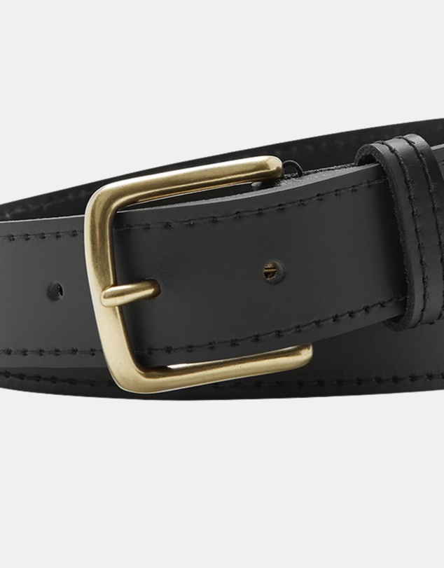 Buckle - Wyoming. Australian Made Buffalo Leather Belt. 35mm width.
