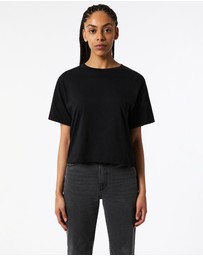 American Apparel - Women's Fine Jersey Boxy T-Shirt