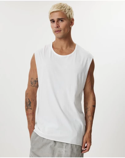 Surrounded By Ghosts - The Mottramite Cotton Tail Muscle T-Shirt