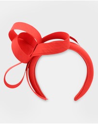Morgan & Taylor - Mel Fascinator in Red