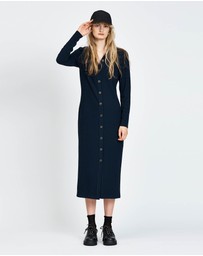 bul - Paju Dress Navy Check