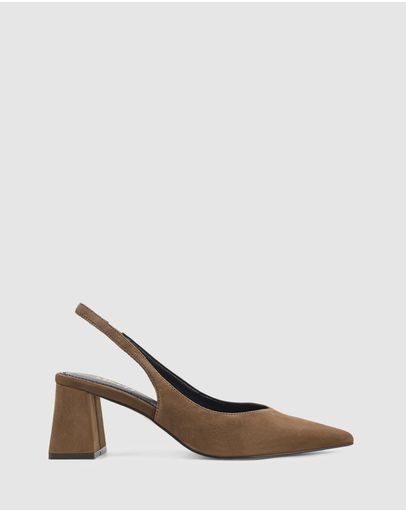 Toffee Brown Suede