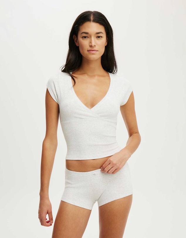 Cotton On Body - Dreamy Soft Pointelle Micro Short