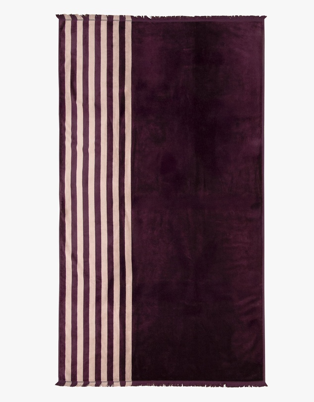 Aura Home - Palma Stripe Australian Cotton Beach Towel