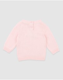 Bebe by Minihaha - Winnie Emb. Bunny Knitted Jumper